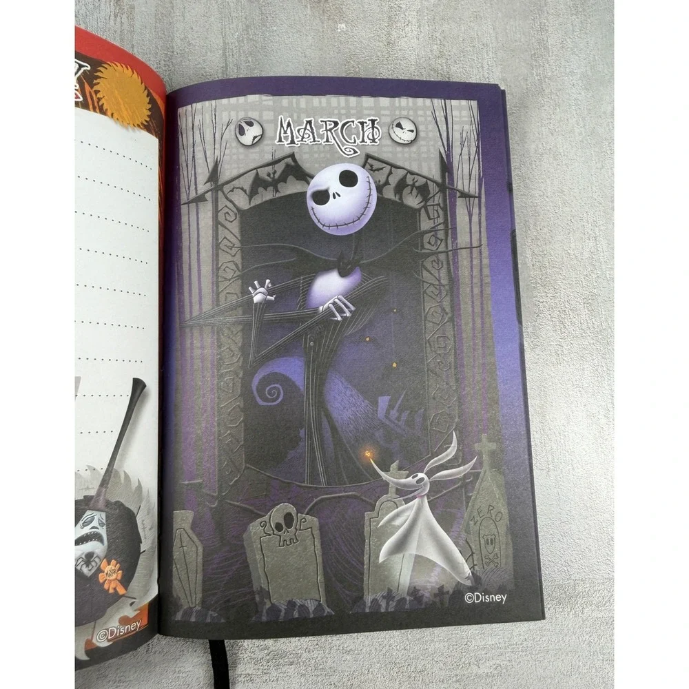 Disney Nightmare Before Christmas Jack Skellington Journal Planner Sticker Sheet